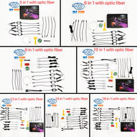 Accessoires de voiture, décoration intérieure, lumière ambiante LED RGB 12V en fibre optique, application pour décorer l'atmosphère