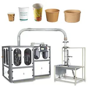 High speed 100pcs/min paper cup machine automatic disposable paper bowl cup making machine