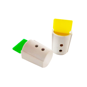Sceaux rotatifs inviolables en <span class=keywords><strong>polycarbonate</strong></span> YC F-018, résistance à la traction de 85N, couleurs personnalisables pour l'électricité, l'eau et le gaz - Product Image 2