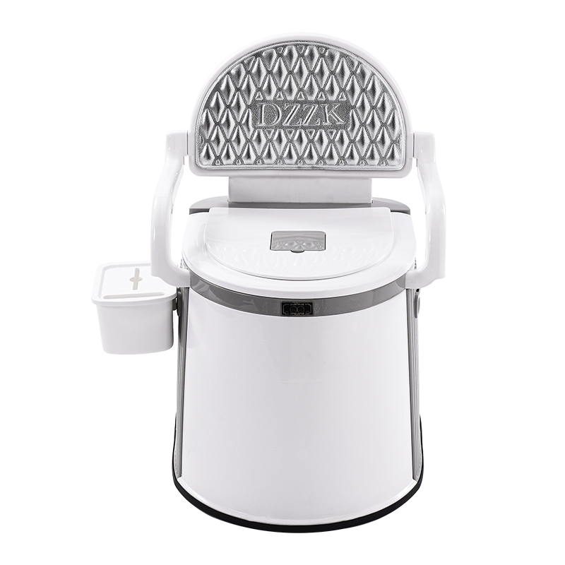 Портативный складной уличный стул для кемпинга, большое складное пластиковое сиденье для кемпинга и путешествий 20 л, туалет для кемпинга