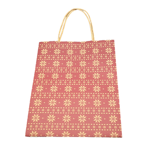 Chất Lượng Cao Tùy Chỉnh Nâu Kraft Nghệ Thuật Túi Giấy Với Bông Xử Lý Thân Thiện Với Môi Túi Mua Sắm Cho Nến - Product Image 6