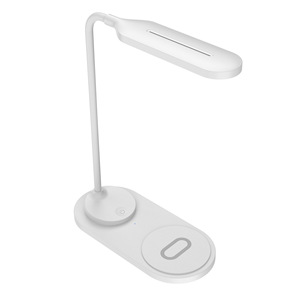 ไฮทาโอะ 15W โคมไฟตั้งโต๊ะชาร์จไร้สายแบบเร็ว 3-in-1 โคมไฟอ่านหนังสือ LED ควบคุมด้วยระบบสัมผัสพร้อมความสว่างที่ปรับได้ - Product Image 2