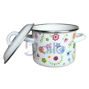 Casserole antiadhésive bon marché Offre Spéciale de qualité supérieure pour restaurant pot à soupe <span class=keywords><strong>en</strong></span> émail profond - Product Image 2