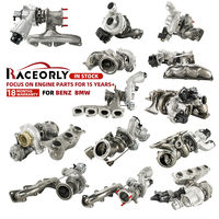 Raceorly Kit Turbo suku cadang mesin otomatis performa tinggi untuk BMW N20 N20B20A Motor Turbocharger 11657635803 11657588938 lama