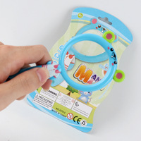Educational Plastic Magnifying Glass for Kids-Lightweight 3-inch Magnifier for Early Science and Nature Activities