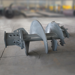 Tarière conique à double tête et simple hélice de 700 mm de diamètre pour fondation de construction, destinée aux foreuses de pieux - Product Image 3