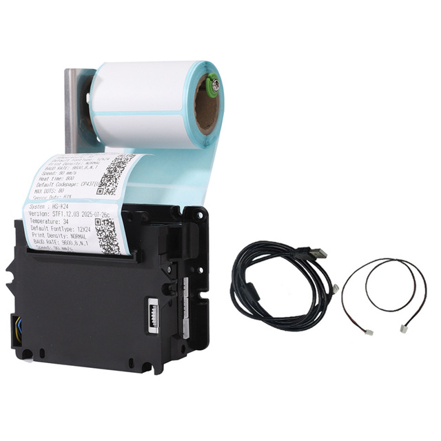 NORGEE 80mm Kiosk Thermal Printer Module Auto Cutter RS232/USB 203dpi Embedded Printer SDK for Self-service Vending Machine ATM