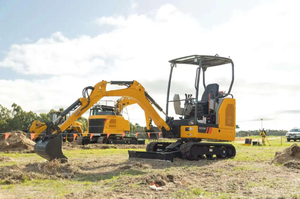 Mini-excavatrice compacte de haute qualité de 1,8 tonne, 13,4 kW, 9018F avec chenilles en caoutchouc - Product Image 5