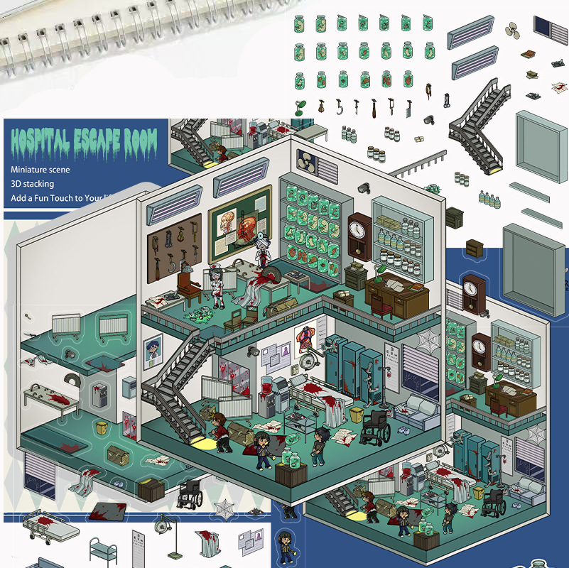 Horror Hospital-2PCs