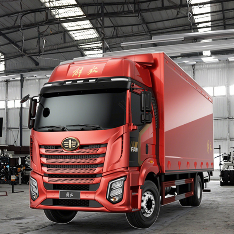 FAW Single Row Cargo Truck Left
