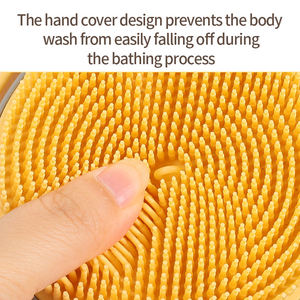 Cepillo de Baño para Mascotas con Dispensador de Champú y Jabón, Cepillo de Baño de Cerdas Suaves para Masaje para Perros y Gatos - Product Image 4