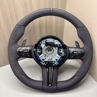 Volant de direction sport de haute qualité pour BMW F30 F10 F15 F20 F22 F25 F32 X5 E46 E60 E70 E90 E91 E92, volant en cuir pour voiture
