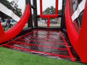 Soplador de juego de aire de fútbol inflable personalizado, accesorio de Material de PVC incluido, juegos inflables de campo deportivo - Product Image 5