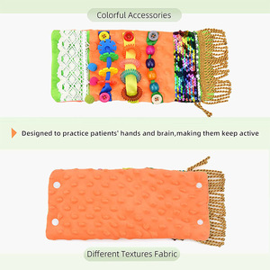 Juguetes sensoriales para el autismo Pacientes de Alzheimer Alivio DE LA ANSIEDAD Demencia autista Brazo sensorial Almohada Fidget Muñequera - Product Image 3