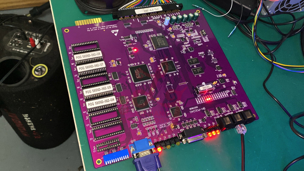 Spiel-Brett PWBs 16 LieJiang POG 595 grüne Spiele dreifaches Sevens 4