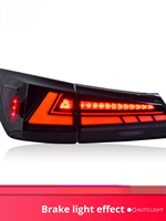 Feux arrière LED dynamiques améliorés pour Lexus IS250 300 modèle 06-12, nouvelle tension 12V, plug-and-play.