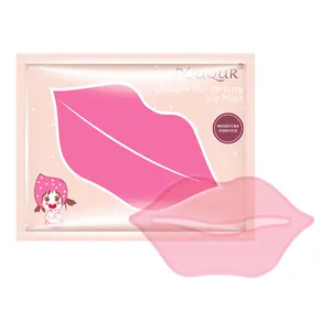 Masques Lèvres Roses Hydratants au Cristal <span class=keywords><strong>Naturel</strong></span> en Stock, Vente en Gros, Étiquette Privée, <span class=keywords><strong>Masque</strong></span> Lèvres Collagène Gel Hydrogel Nuit - Product Image 1