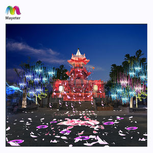 Projecteurs <span class=keywords><strong>laser</strong></span> de projection de cartographie de bâtiment d'immersion extérieure d'exposition d'éclairage holographique 3D - Product Image 6