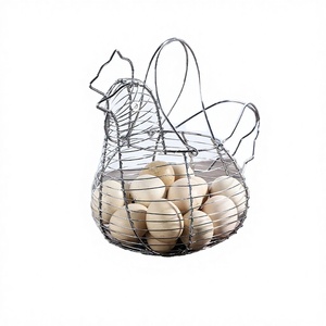Kitchen Storage <b>Basket</b> Eco-Friendly Detachable Design Hollow Container for <b>Egg</b> and Fruit Storage Household Decorative Use - Product Image 2