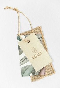 Étiquettes NFC personnalisées pour vêtements, adaptées aux chemises et aux sacs, imprimées avec des instructions d'entretien, fabriquées en carton écologique - Product Image 6