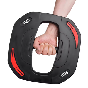 Disco de Goma Personalizable para Barra con Varias Especificaciones de 2.5KG a 25KG para Entrenamientos, Opciones de 10KG y 20KG Disponibles - Product Image 1