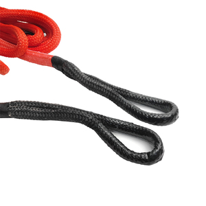 Corde de récupération cinétique 5.7Ton <span class=keywords><strong>sangle</strong></span> de remorquage de véhicule 9m * 16mm pour Kit de récupération <span class=keywords><strong>4x4</strong></span> avec manilles souples de 11Ton - Product Image 4