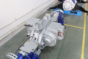 New Brogen High Performance Power 360kw/380kw Ev Conversion Powertrain System PMSM Motor <b>Drive</b> Axle 40-70T Truck - Product Image 5