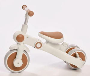 Triciclo Multifuncional y Plegable para Niños Pequeños de 3 Ruedas Convertible a Bicicleta de Equilibrio - Product Image 4