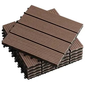 Patio Interlocking Wood Tile Flooring Tools Free Assembly Cheap wood plastic composite tiles