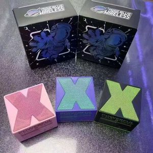 X1 Metal Wireless Blue Tooth <b>Speaker</b> 360 Panoramic Surround Sound <b>Mini</b> Outdoor Portable Desktop <b>Speaker</b> Gift for Boys and Girls - Product Image 2