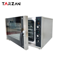 Four à convection électrique commercial de comptoir, 4 plateaux, équipement de cuisine pour hôtels et restaurants
