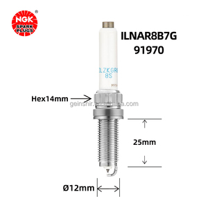 <span class=keywords><strong>Precio</strong></span> Directo de Fábrica, Bujías de Iridio <span class=keywords><strong>NGK</strong></span> ILNAR8B7G 91970 55490097 para Envision, Regal GS, Roewe RX5 1.5T, SAIC Motor - Product Image 2