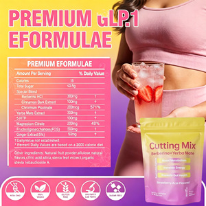 Oferta Especial: 10 Sobres de Bebida en Polvo para Energía y Salud Intestinal, con Magnesio, Berberina, Yerba Mate y FOS, Sabor Fresa Sin Azúcar - Product Image 2