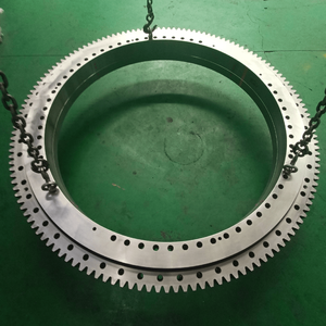 Stalen Enkelassige Zwenking Met Grote Diameter Roterende Zwenkring Tandwiel Hobbed Verwerking Vervaardigd Door Top <span class=keywords><strong>Ring</strong></span> Tandwielen Bedrijf - Product Image 5