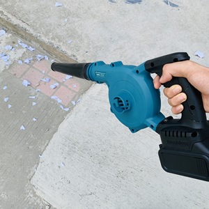 8pcs Cordless <b>Power</b> <b>Tools</b> Lithium Fan Brushless Angle Hammer Drill Chain Saw Blower Wrench Combination <b>Tool</b> Set - Product Image 4