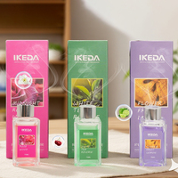Diffuseur de parfum en roseau 100 ml Longue durée 60 jours Parfum d'intérieur Huile essentielle Aromathérapie pour chambre à coucher Hôtel