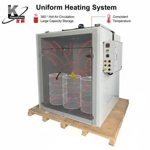 Four de chauffage électrique industriel pour fûts et conteneurs IBC, pour le chauffage de <span class=keywords><strong>4</strong></span>, 8, <span class=keywords><strong>16</strong></span> ou 24 fûts ou conteneurs IBC, armoire de chauffage - Product Image 2