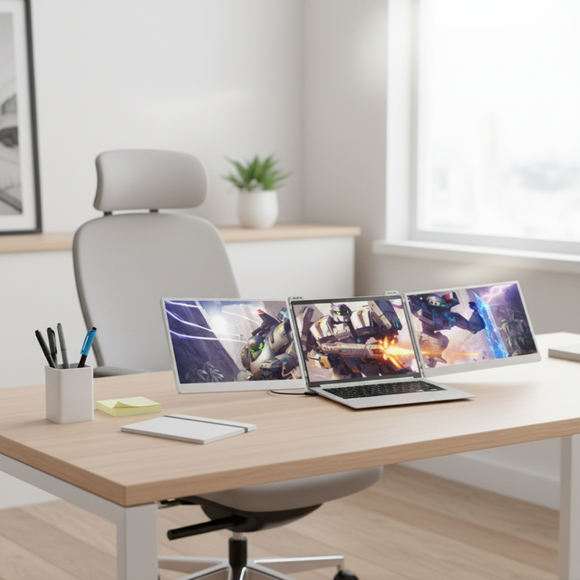 11.6Inch LED OLED Portable Foldable Touch Control 16:10 Aspect Ratio Office Gaming Monitor 1920x1280 Resolution