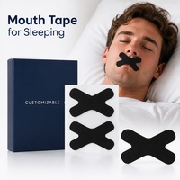 Bandelettes buccales jetables pour le sommeil, bandes respiratoires pour usage nocturne, certifiées CE, non électriques, classe I, en tissu non tissé doux et respirant
