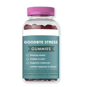 Gummies anti-stress OEM ODM avec Ashwagandha, GABA et L-Théanine pour favoriser l'apaisement de l'humeur et la relaxation, enrichies en Vitamine D3, <span class=keywords><strong>B6</strong></span> et Magnésium - Product Image 1