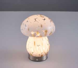 Lámpara de Vidrio LED Moderna con Control Táctil, Batería Recargable, Interfaz Tipo-C, Lámpara de Escritorio Atenuable - Product Image 2