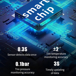 오토바이 <span class=keywords><strong>TPMS</strong></span> 타이어 공기압 모니터링 시스템 LCD 디스플레이 무선 타이어 공기압 모니터링 시스템 오토바이 액세서리 - Product Image 6