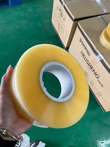 Cinta de embalaje BOPP transparente de alta adherencia, rollos Jumbo de acrílico de un solo lado para máquinas de impresión de exportación - Product Image 4