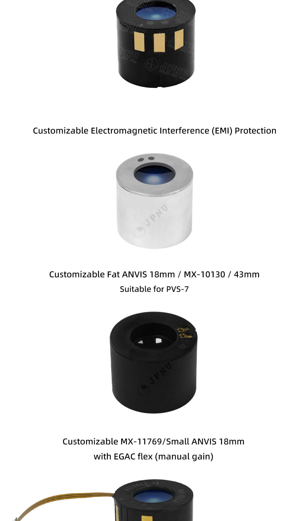 MX11769 Pigtail Gen2+ Pvs-14 Pvs-31 Tube for Night Vision