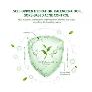 Gel Detergente Delicato con Acidi della Frutta per il Controllo del Sebo e la Pulizia dell'Acne per Pelle di Adolescenti e Giovani - Product Image 5