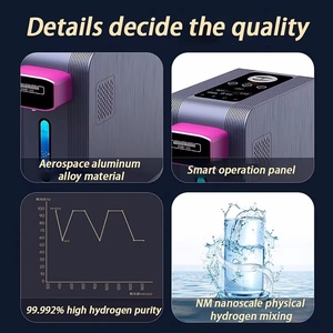 Depuratore e Distributore d'<span class=keywords><strong>Acqua</strong></span> Idrogenata Tutto-in-Uno |   Macchina per la salute con <span class=keywords><strong>acqua</strong></span> calda e fredda, nano bolle e funzione anti-età - Product Image 3