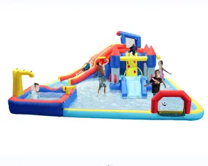 10in1 Inflatable Water Slides For Kids Inflatable Water Park With Blower