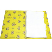 Carpeta de Archivos de Plástico PP Impermeable de 26 Anillos con Impresión UV Personalizada de Alta Calidad a Precio Económico
