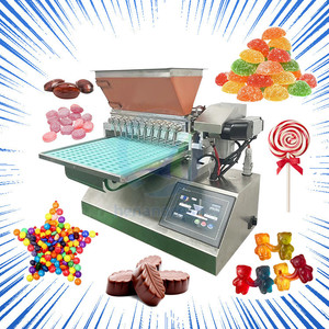 Lab Use Semi-automatic Bear <strong>Kids</strong> Little <strong>Lollipop</strong> Sugar Vitamin Pectin Jelly Toffee Hard <strong>Candy</strong> Make <strong>Machine</strong> - Product Image 6