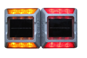 उच्च चमक वाली सौर बिल्ली आंख कास्ट एल्यूमीनियम रोड स्टड वाटरप्रूफ नेतृत्व ड्राइववे रोशनी - Product Image 5